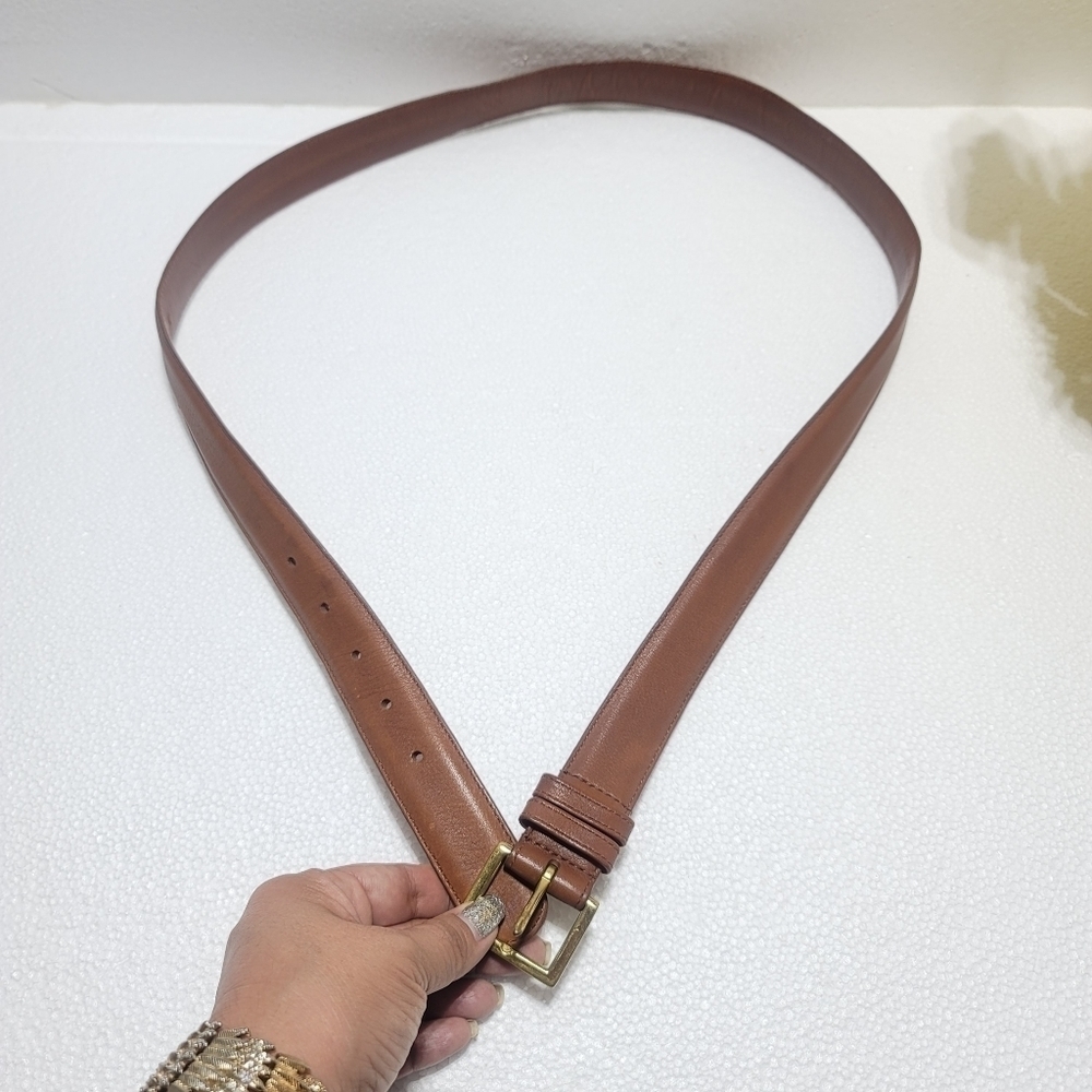 COACH WOMEN BELT 42" 105CM BROWN COLOR - Picture 12 of 12
